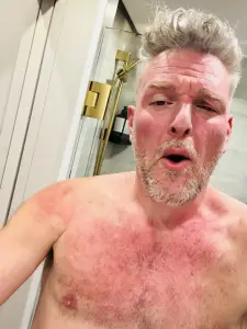 Pat McAfee gets brutalized at WWE Backlash: ‘My chest is burning’