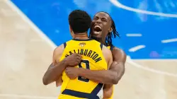 Indiana Gov Mike Braun savoring state's moment in national spotlight as Pacers lead NBA Finals