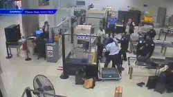 Video shows man attacking TSA agents at MIA