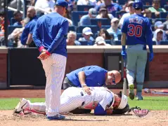Foul tip to groin has Mets’ Luis Torrens mulling equipment change