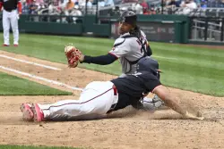 Carlos Santana kick-starts Guardians’ 8-run 6th in 8-6 win over Nationals