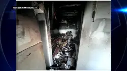 10 displaced after fire ignites at apartment building in Miami; 2 treated for smoke inhalation